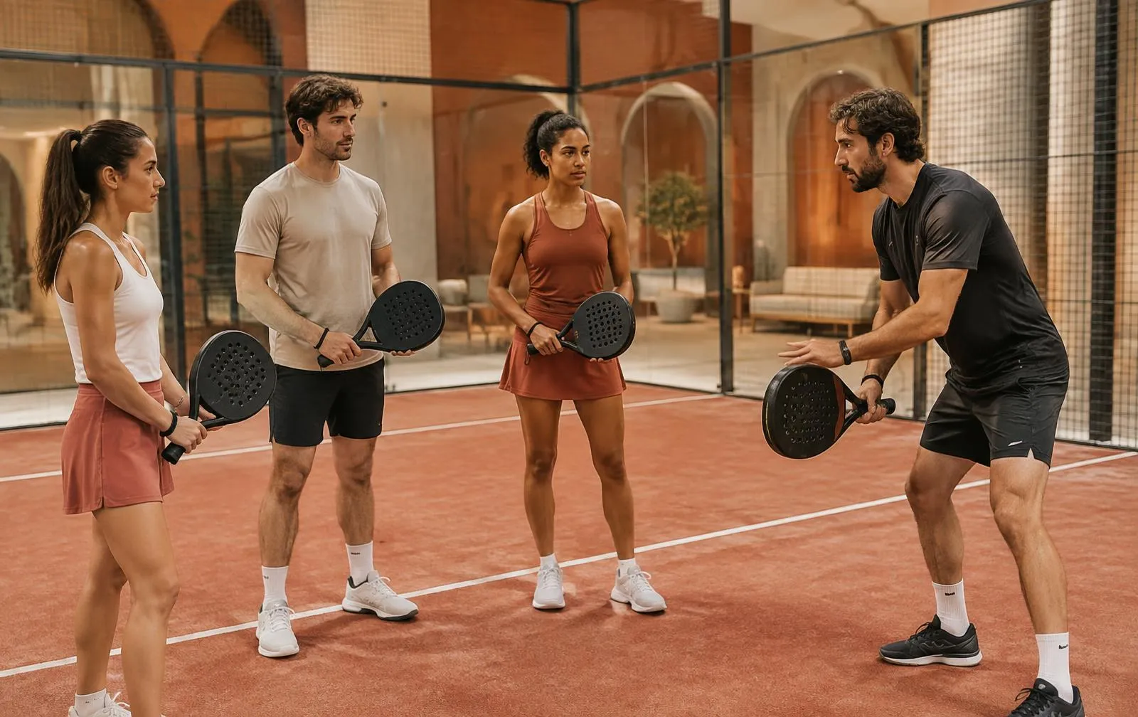 Padelles met trainer bij Padel Park Landgraaf