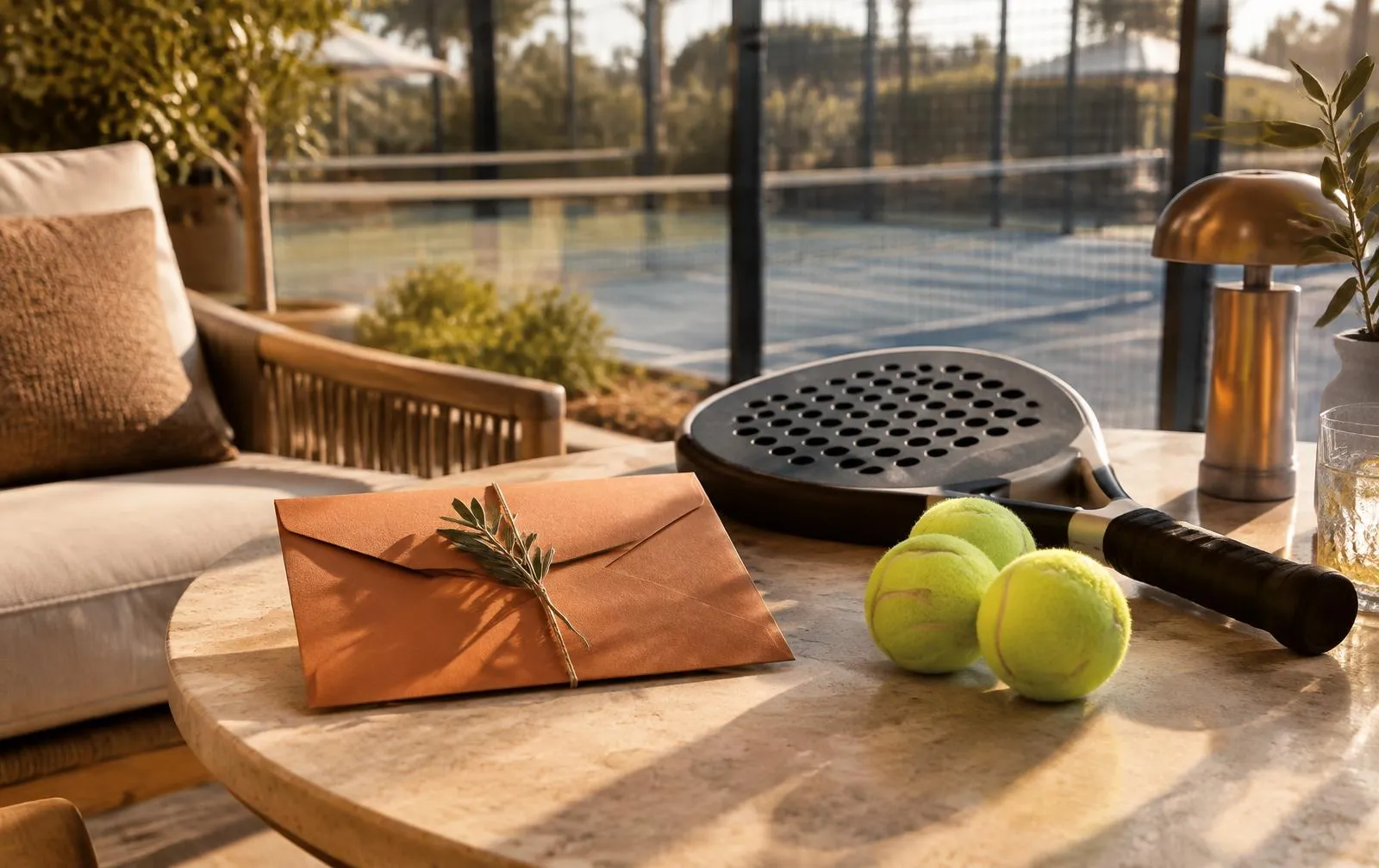 Sfeerimpressie bij Padel cadeaubon